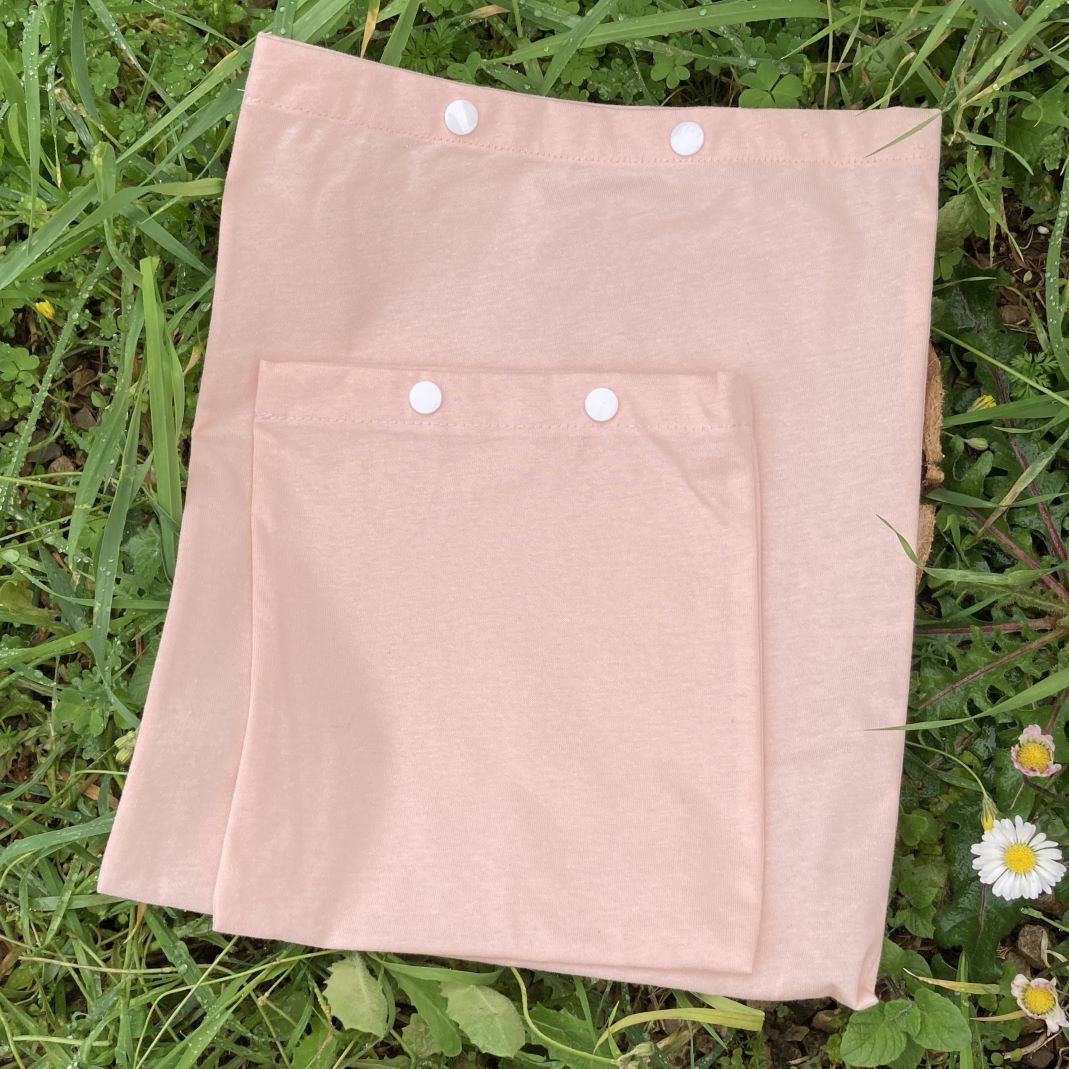sacs congelation rose lot de 2 tailles