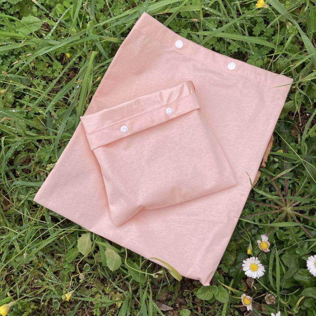 sacs congelation rose lot de 2