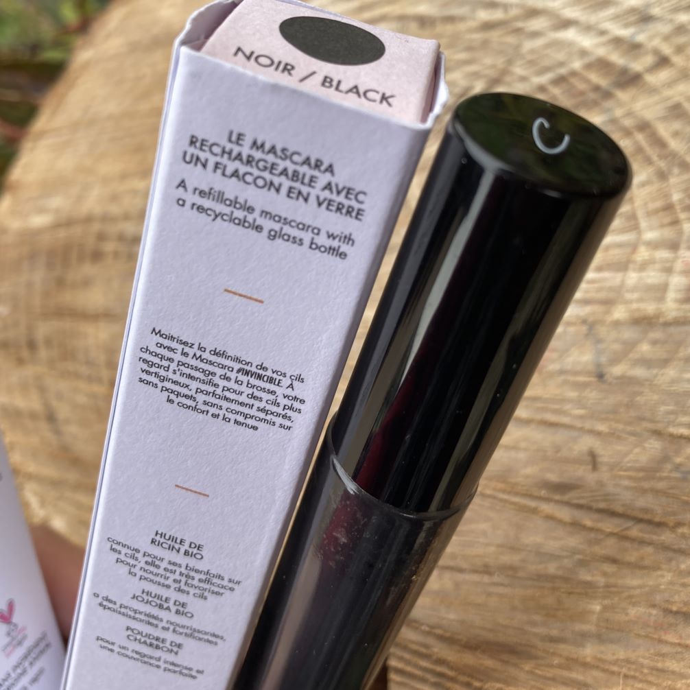 Mascara naturel, Vegan, Éco-friendly, Rechargeable, Formule bio, Brosses cils à cils, Volume immédiat, Fabriqué en France, Actifs français, Beauté durable, Zéro Déchet, Alpes Maritimes (06)