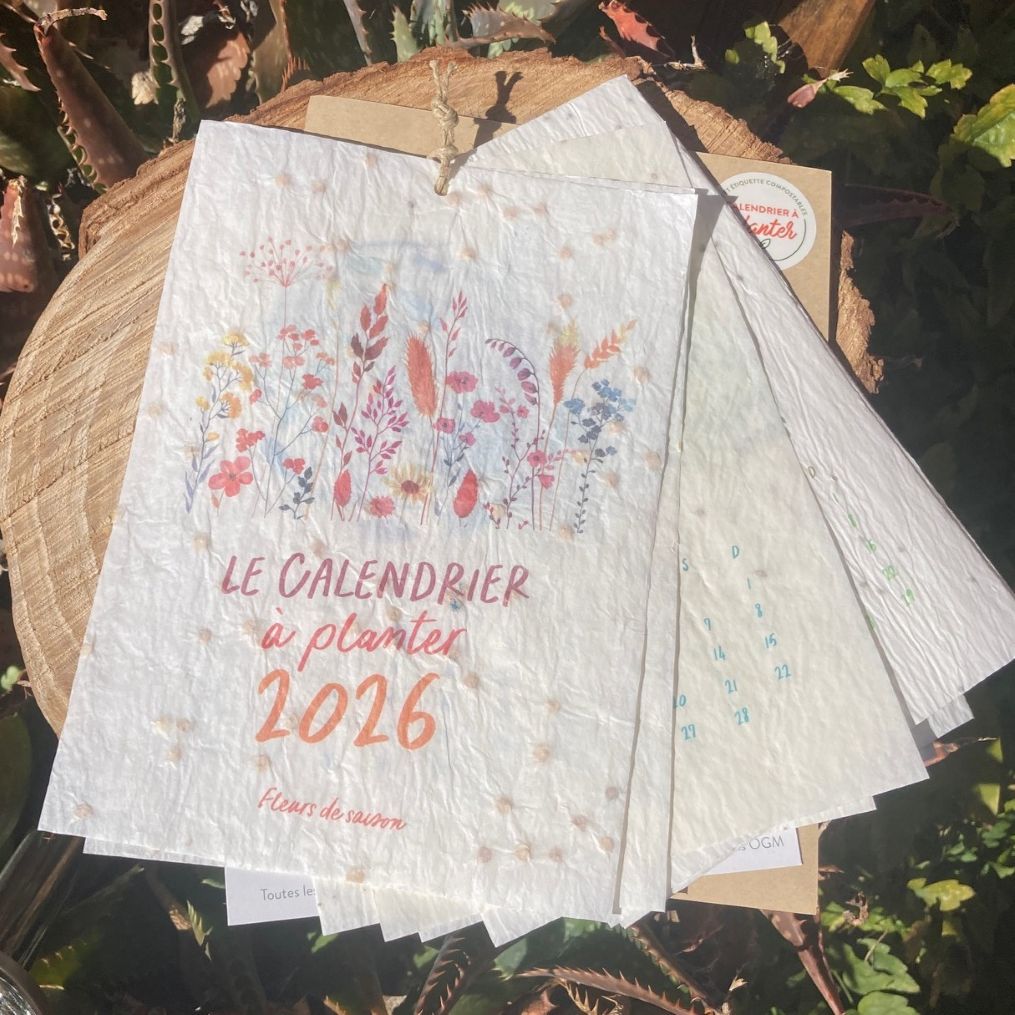 pages du calendrier à planter