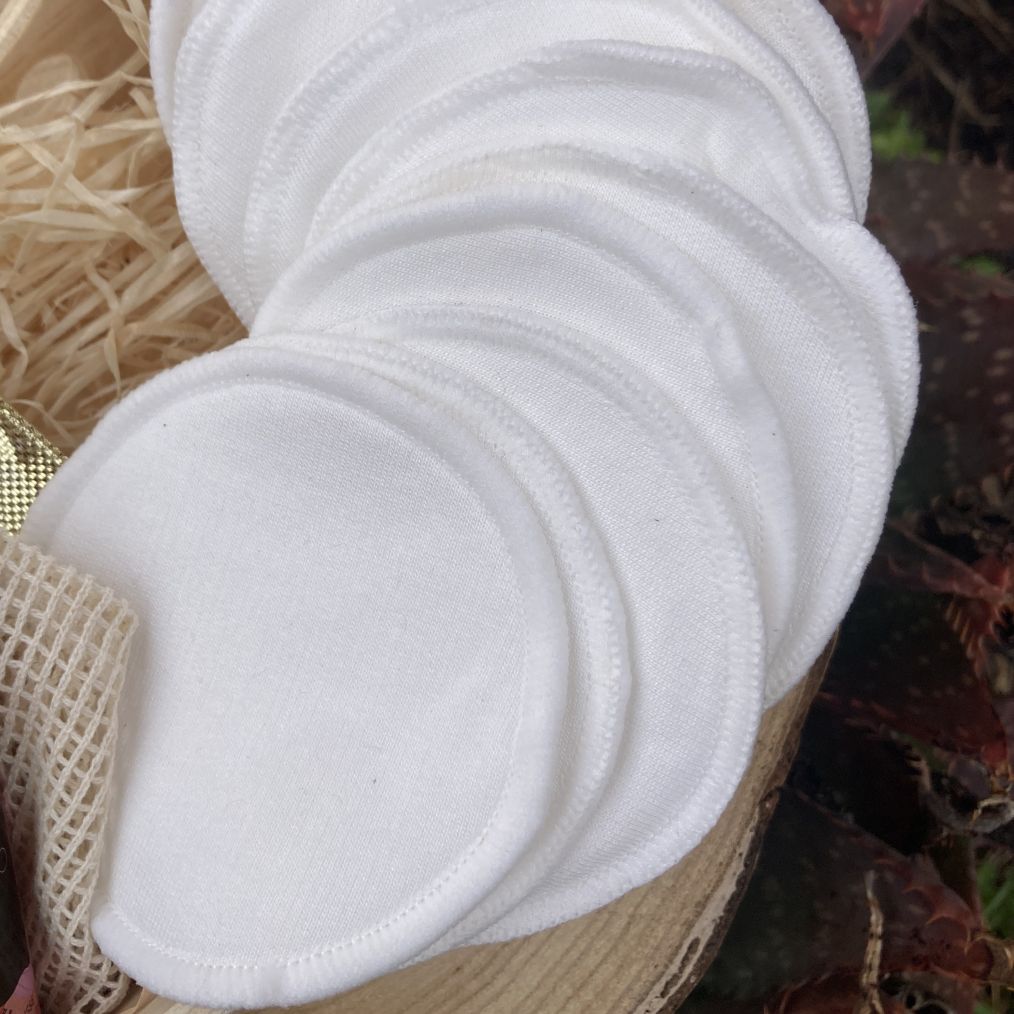 détail coton lavable blanc