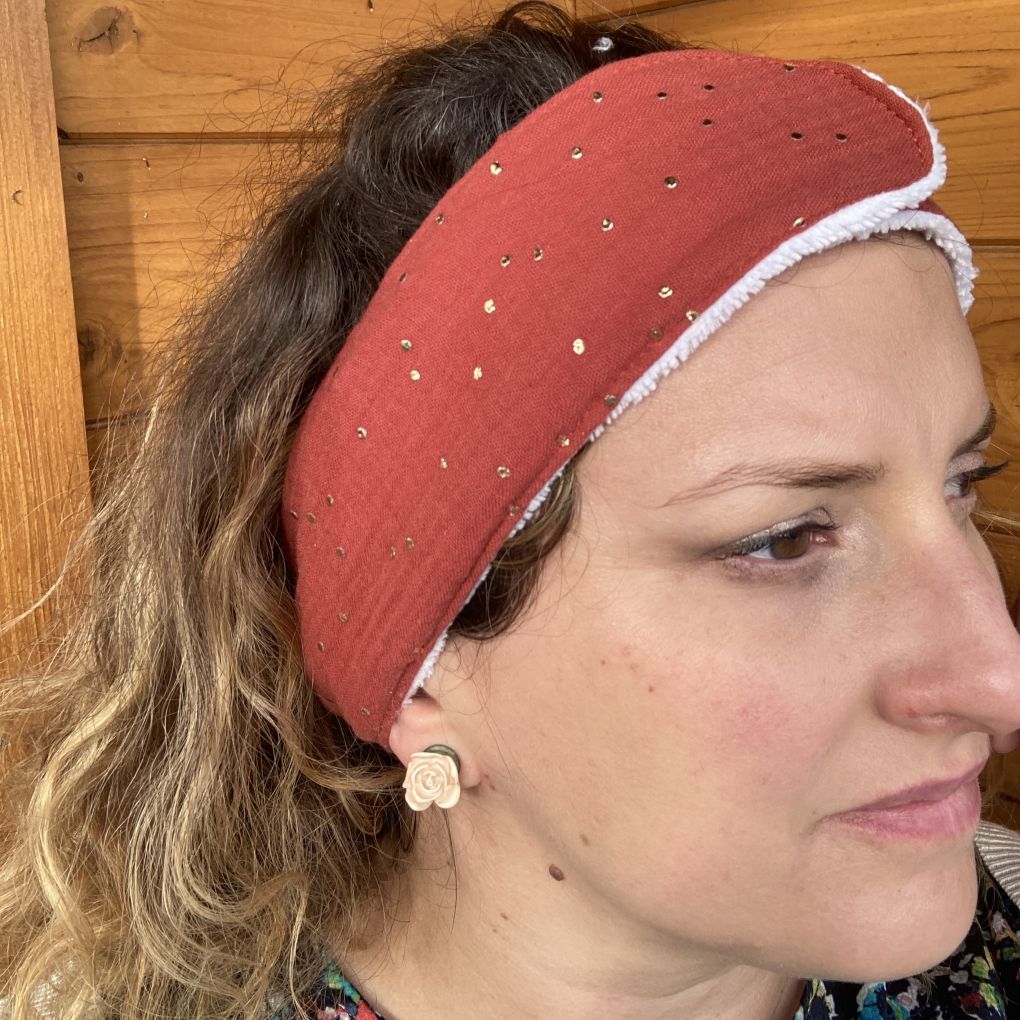 bandeau visage porté