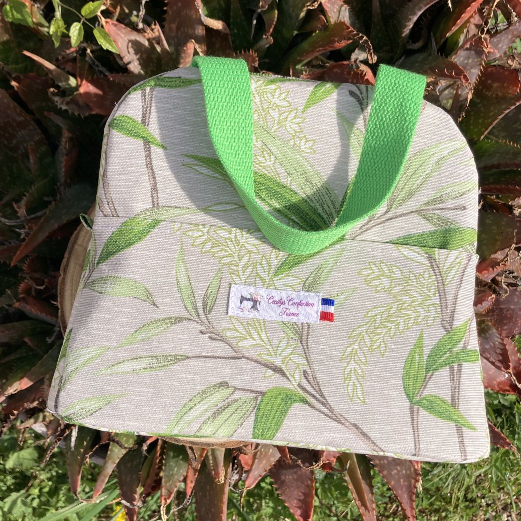sac déjeuner avec motifs bambou