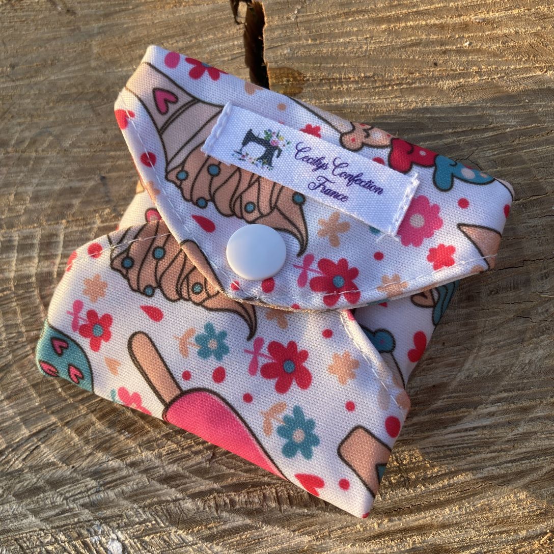 protège-slip lavable glaces fermé