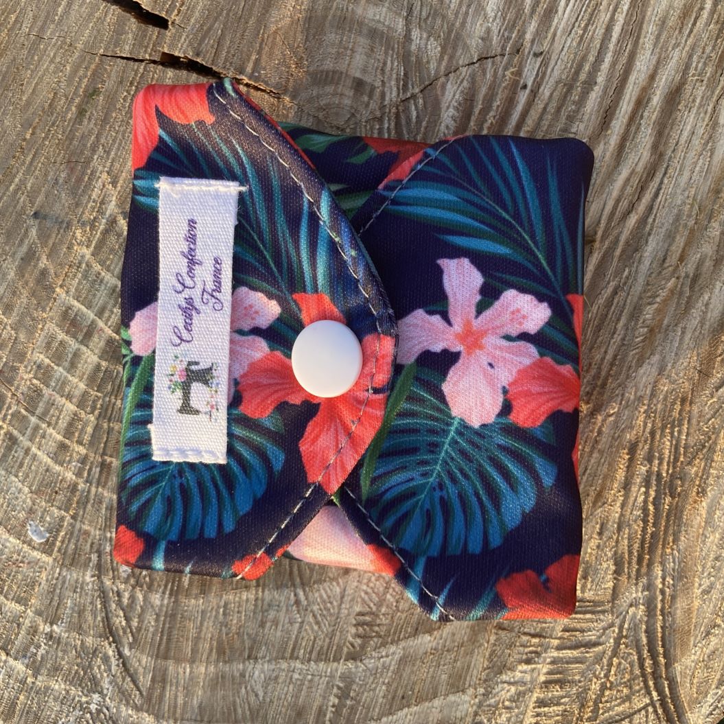 protège-slip lavable tropical fermé