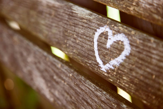 coeur, nature, bois, saint valentin, ecoresponsable