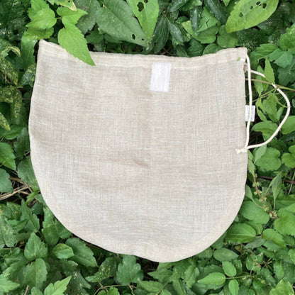 sac à lat végétal en lin