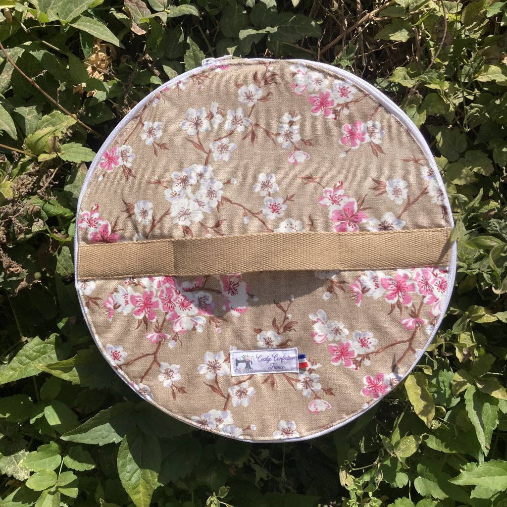 sac à tarte beige