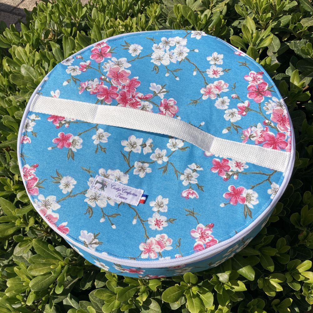 sac culinaire de transport bleu