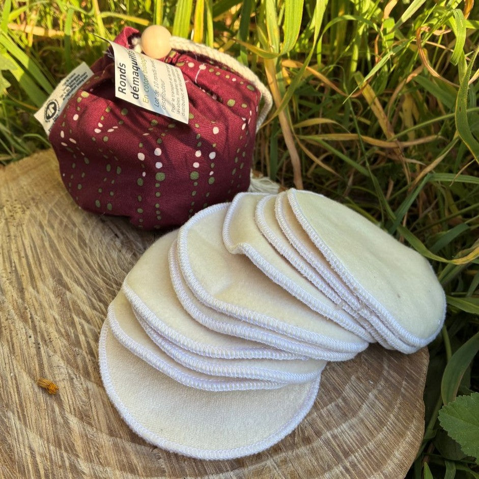 distributeur à cotons bordeaux