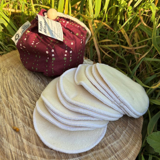 distributeur à cotons bordeaux