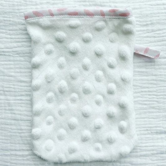 gant, demaquillant, salle de bain, eau, blanc