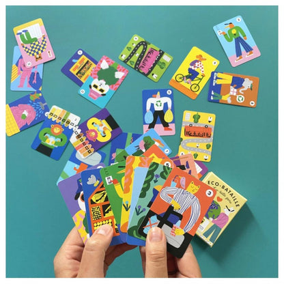 Jeu de cartes ECO-BATAILLE