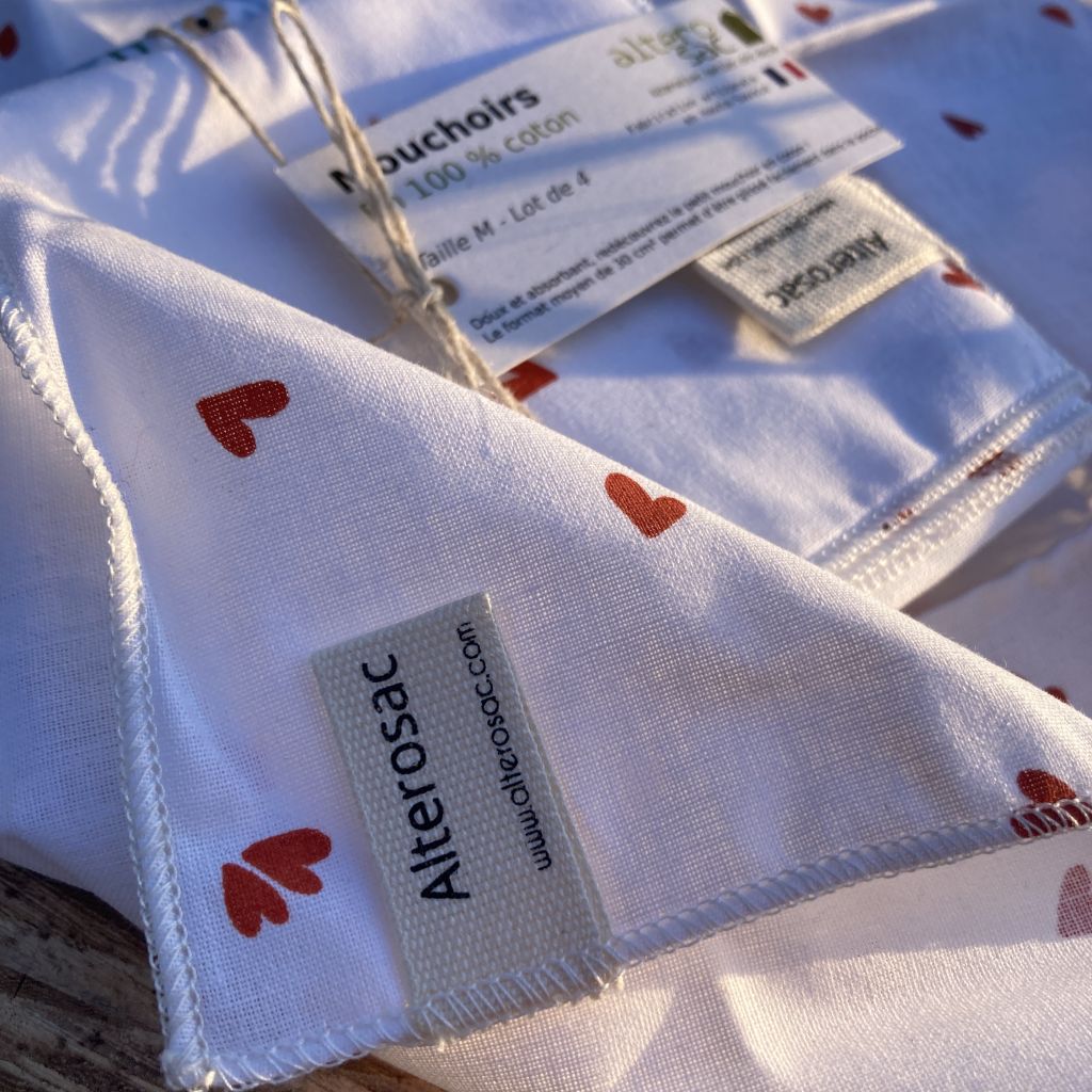 détail mouchoir alterosac