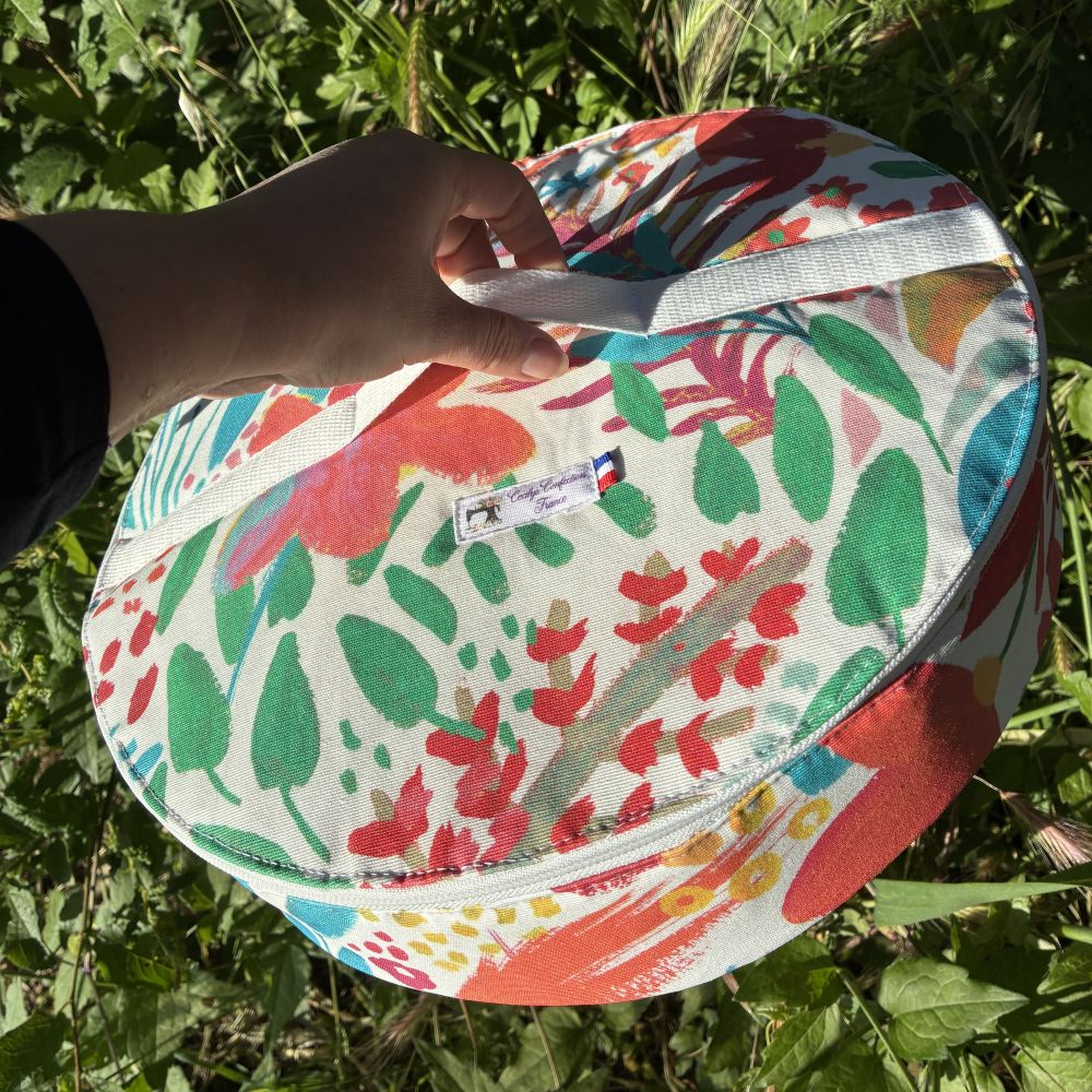 sac transport gâteau détail poignée