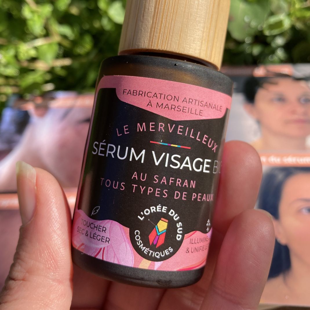 étiquette du serum naturel