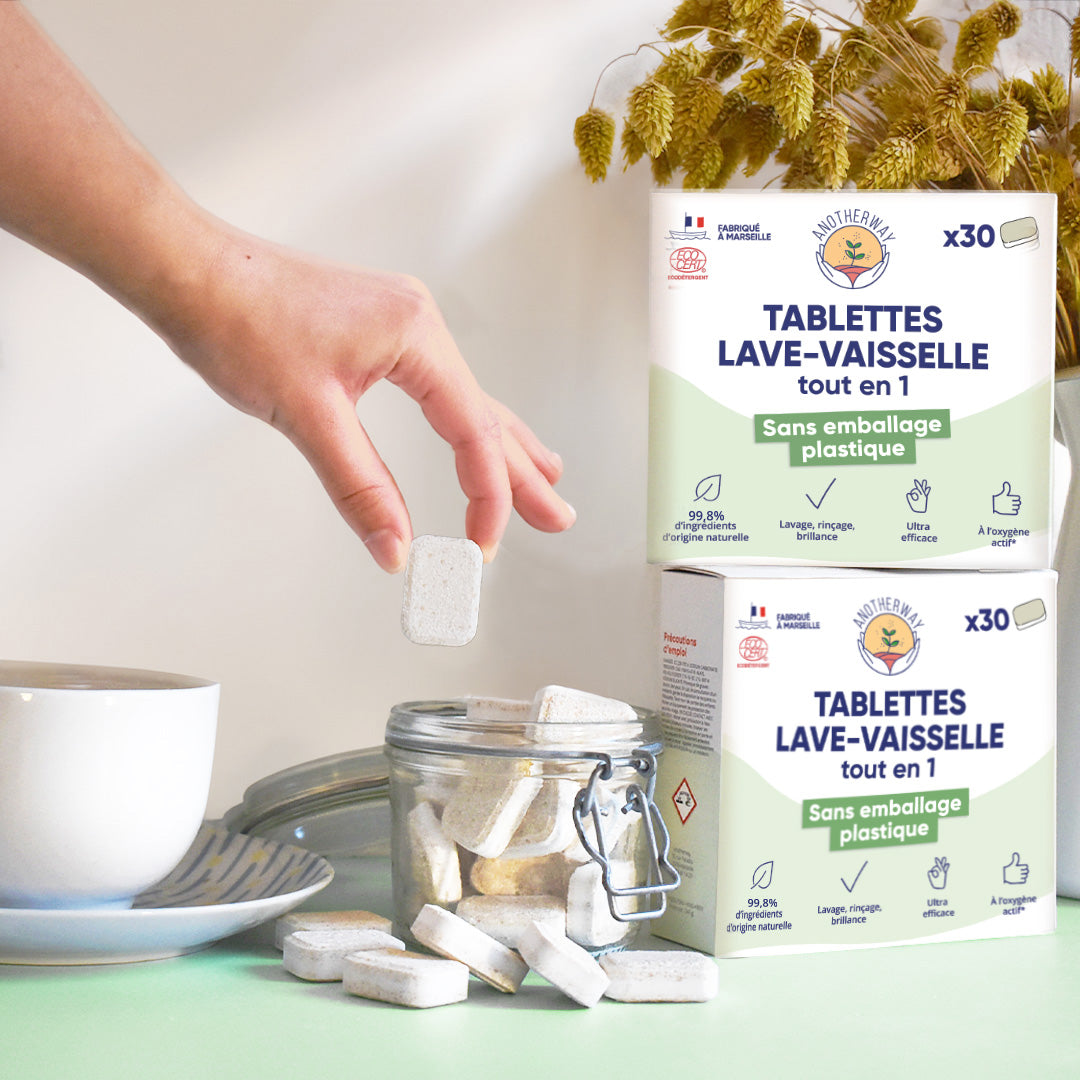 tablettes lave-vaisselle en vrac