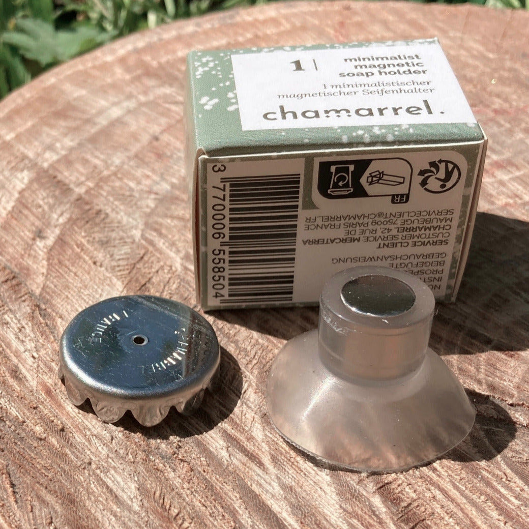 porte savon aimanté, acier, aimant, packaging, ventouse