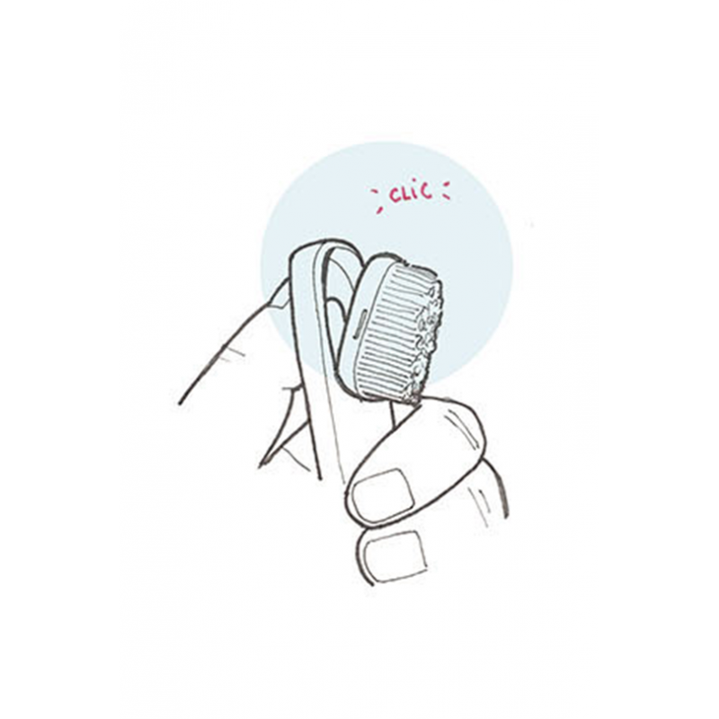 brosse à dent, mode emploi, tete interchangeable
